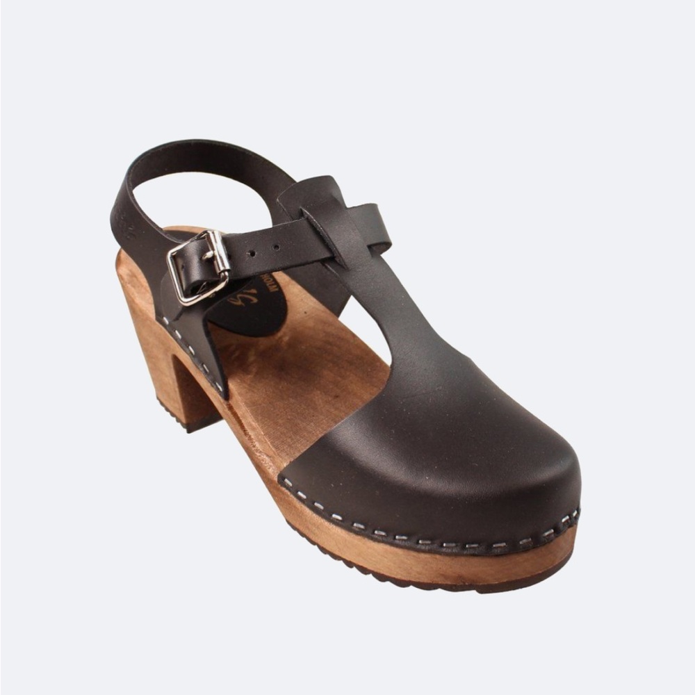 Lotta from Stockholm Highwood T-Bar Clogs